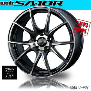 ホイール新品 4本セット WEDS Sport SA-10R ZBB ウェッズスポーツ 18インチ 5H114.3 9.5J+38 φ73 業販4本購入で送料無料 保証書付 軽量