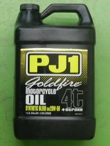 ★PJ20★★ＰＪ－１（Made in USA）　20W50　二輪専用エンジンオイル　化学合成　一ガロン　オートバイ用　入手困難！★★★