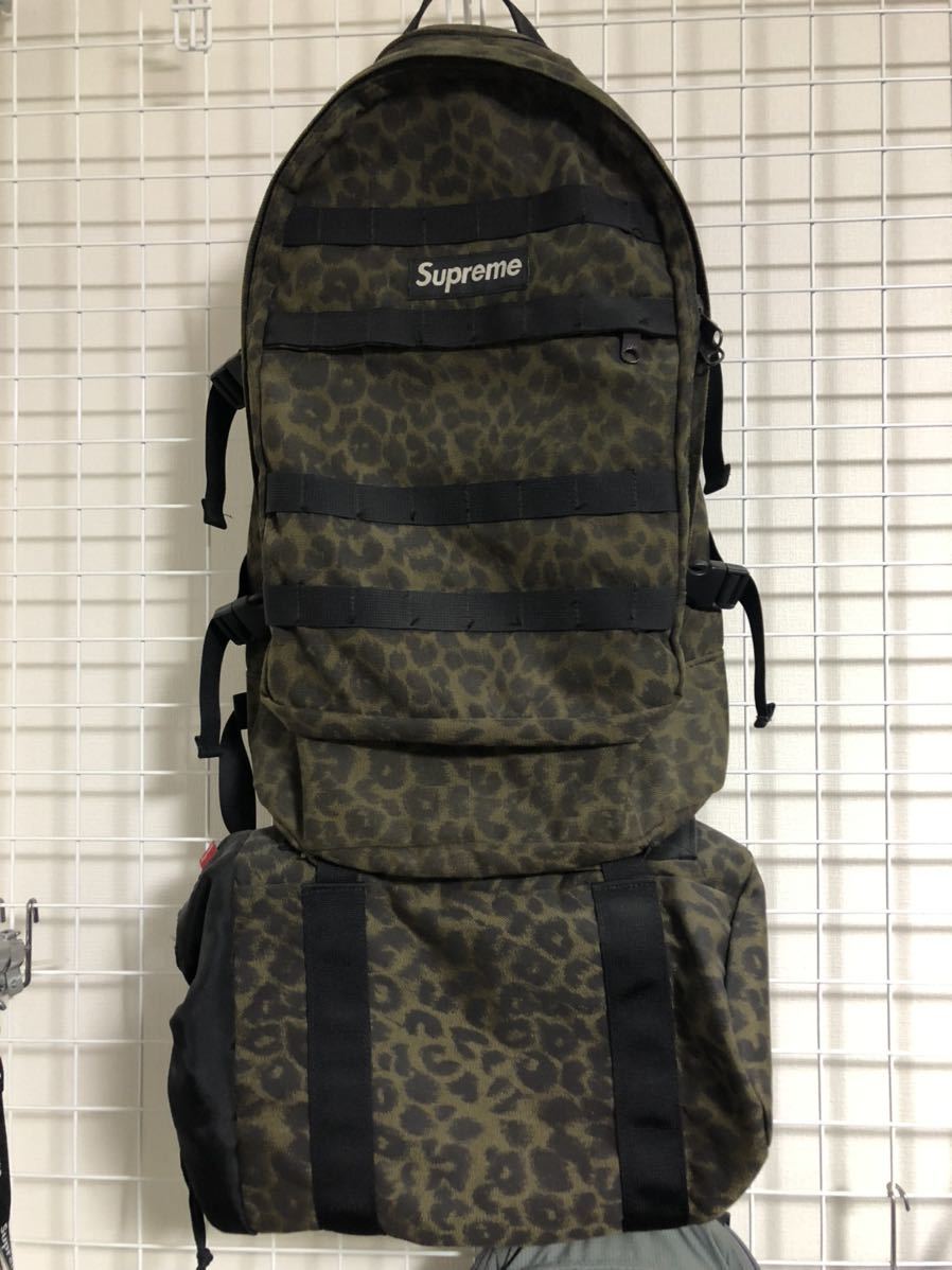 2023年最新】Yahoo!オークション -「supreme leopard backpack