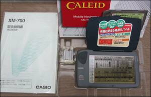 rk811bk 未使用品 CASIO/カシオ CALEID XM-700 Mobile Navigator 電子手帳 モバイルナビゲーター
