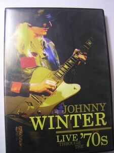 * name .! Johnny Winter/ Johnny * winter Live Through The '70s DVD secondhand goods *2 point and more successful bid free shipping *. bargain!