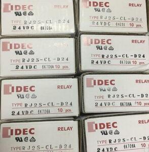 新品【東京発】50個入りセット IDEC製 リレー RJ2S-CL-D24 DC24V/24VDC【６ヶ月保証】