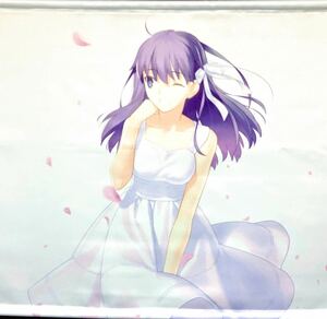 TYPE-MOON展 間桐桜 B2タペストリー アニプレックス Fate/stay night 白ワンピ 美少女 グッズ