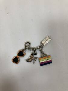  secondhand goods COACH Coach charm key ring part less 2202m53