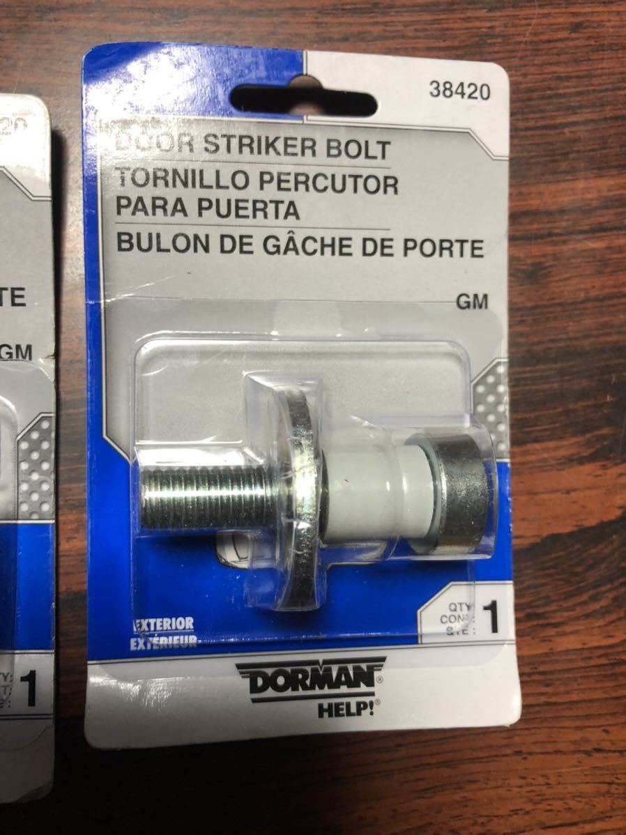 GM ドアストライカーボルト一個1/2-13シボレーポンテビュィックキャデラック
