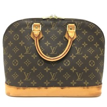 LOUIS VUITTON ルイヴィトン M51130 モノグラム アルマ 2WAY ハンドバッグ レディース_画像2