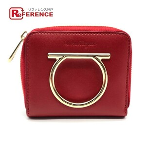 Salvatore Ferragamo Ferragamo короткие кошельки Ganchini Bi -Cold Wallet (да) кожаные дамы