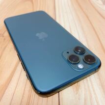 訳あり SIMフリー 本体 iPhone 11 Pro 256 GB 81 グリーン 電池良好_画像4