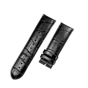 PANERAI パネライ ルミノール 24mm/22mm 適応 レザーベルト 黒 ブラック CASSIS カシス メンズ 人気 替えベルト 交換用 ベルト 新品