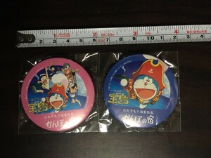 非売品 映画 ドラえもん のび太の宝島 かんぽの宿 缶バッチ Japan Post Doraemon NOBITA'S TREASURE ISLAND PinBack button tin badge can