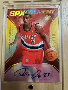 10枚限定 サイン 2006 -07 UD SPX SPxcitement LAMARCUS ALDRIDGE Auto (#01/10) / ラマーカス オルドリッジ Autograph 