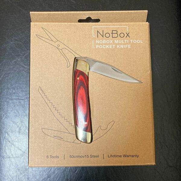 【新品未使用】 NoBox/ノーボックス マルチツール　ポケット　ナイフ