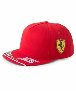 PUMA × スクーデリア フェラーリ F1 帽子 023626-01 2021年からフェラーリで出走するカルロス・サインツ選手のレプリカキャップ