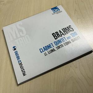 CD Brahms: Clarinet Quintet Op.115, Clarinet Trio Op.114 東京クワルテット 794881942329 希少