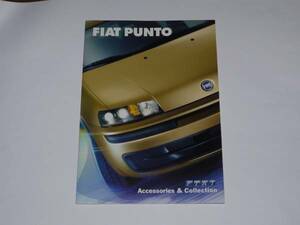 ■2002 Fiat Punto Аксессуары и Каталог Коллекций■22 страницы Японская версия