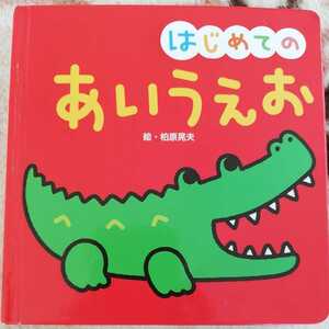 えほん はじめてのあいうえお 中古本 大きさ 縦横13.5センチ 厚さ12ミリ
