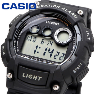 北海道、沖縄以外は送料無料 新品 腕時計 CASIO カシオ 海外モデル バイブレーション機能 メンズ W-735H-1AVの商品画像