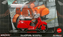 日本未発売 Hot Wheels Retro デッドプール Deadpool スクーター Scooter ベスパ Vespa マーベル Marvel レトロ エンターテイメント_画像2