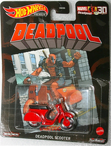 日本未発売 Hot Wheels Retro デッドプール Deadpool スクーター Scooter ベスパ Vespa マーベル Marvel レトロ エンターテイメント_画像1