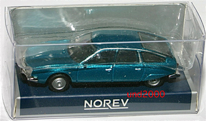  Norev 1/87 1975 Citroen CX 2000 Citroen metallic blue Norev HO