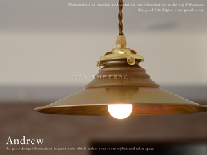  pendant light #Andrew# [am] SUNYOW FC-109SET light . attaching Gold lighting equipment 