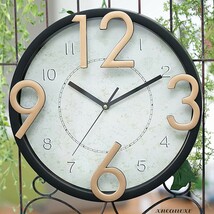 おしゃれな 壁掛け時計 アンティーク インテリア アナログ 雑貨 クラシック ウォール 洋風 デザイン モダン クロック_画像1