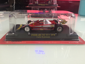 アシェット 1/43 Ferrari F1 312T3 カルロスロイテマン 1978 フェラーリ公式F1コレクション