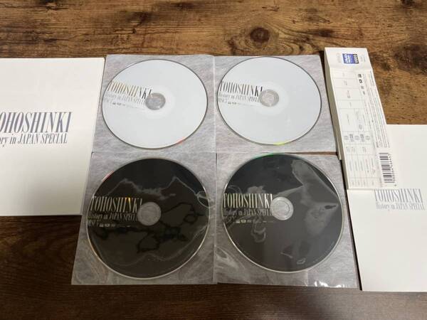 東方神起DVD「TOHOSHINKI History in JAPAN SPECIAL」韓国●