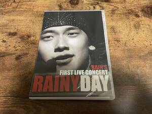 Rain （ピ）DVD「RAIN'S FIRST LIVE CONCERT RAINY DAY」JYP 韓国K-POP●