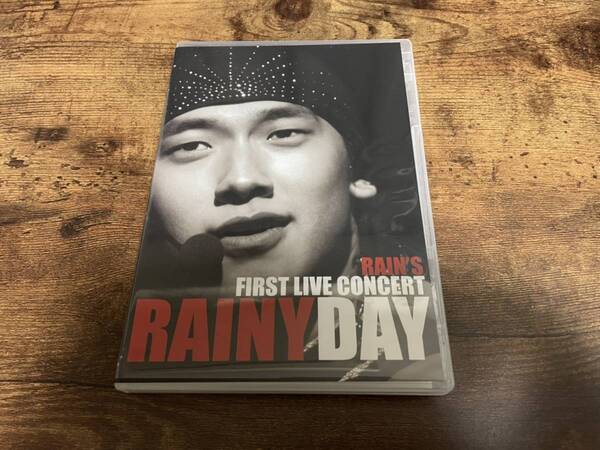 Rain (ピ)DVD「RAIN'S FIRST LIVE CONCERT RAINY DAY」JYP 韓国K-POP●