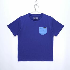 【送料無料】Marmot(マーモット)/ポケットハーフスリーブTシャツ/半袖/吸汗速乾/UV CUT/TOMLJA68/エレクトリックパープル/メンズ Mサイズの画像1