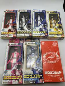  Bandai Squadron hero series GoGo Sentai Boukenger 7 body set unused exhibition goods #2202ey-g29