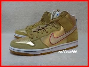 デッドストック 国内正規 NIKE DUNK HIGH PREMIUM SB THAI TEMPLE ERIC KOSTON US9 27cm 未使用新品 ダンクSB エリックコストン 313171 702