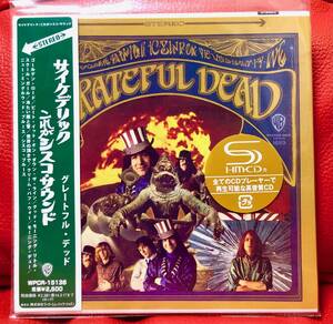 GRATEFUL DEAD グレイトフル・デッド／『The Grateful Dead / グレイトフル・デッド・ファースト』／紙ジャケ・SHM-CDファースト・プレス