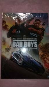 映画　「Bad Boys For Life」　クリアファイル　Ａ４　未開封品 