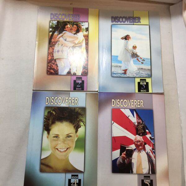 zaa-306♪ECC DISCOVERER BOOK 2~5 4冊 セット CD付
