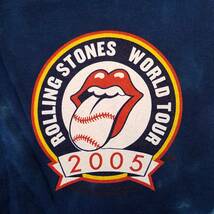 魅惑のバンドT特集! 00sデッド『THE ROLLING STONES(ザ・ローリング・ストーンズ) / WORLD TOUR 2005』半袖Tシャツ 米国製 タイダイ L_画像7