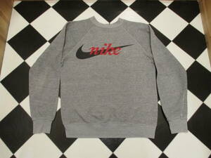 70's 80's nike Nike тренировочный футболка Vintage кисть регистрация body 