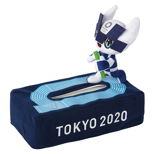 ミライトワ // ティッシュボックスカバー / 検索)　Tokyo2020 オリンピック　ソメイティ　パラリンピック　