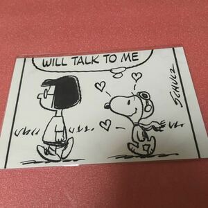 スヌーピーミュージアム ハート 限定 ポストカード 葉書 ハガキ はがき スヌーピー タウンショップ SNOOPY