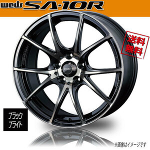 ホイール新品 1本のみ WEDS Sport SA-10R ZBB ウェッズスポーツ 18インチ 5H114.3 10.5J+12 φ73 業販4本購入で送料無料 保証書付 軽量