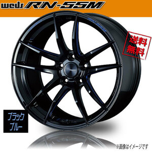 ホイール新品 4本セット 保証書付 WEDS Sport RN-55M BBM ウェッズスポーツ 19インチ 5H114.3 8.5J+38 φ73 業販4本購入で送料無料