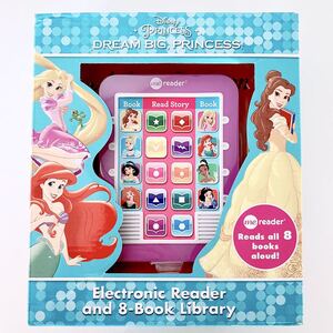 ミーリーダー ディズニー プリンセス ベル アリエル ラプンツェル サウンドブック 英語絵本 英語 DWE 洋書