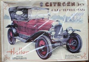 CITROEN 5CV C3 T3 TREFLE 1924 1/24 Heller ELAIRE Пластиковая модель 20220201 TKHSHSS H 0122