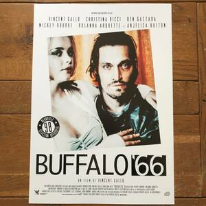 フランス版ポスター『バッファロー'66』（Buffalo '66）★ヴィンセント・ギャロ/クリスティーナ・リッチ/ミニシアター