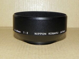 Nippon kogaku ニコン 48mm/f2 レンズフ-ド(AUTO35用純正フード)中古品