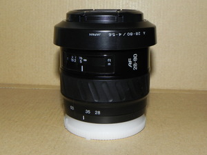 MINOLTA AF 28-80mm/F4-5.6レンズ(展示美品)