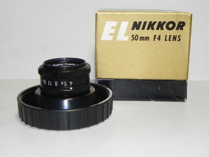 Nippon Kogaku EL-NIKKOR 50mm/f 4 レンズ(ジャンク品)