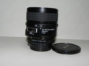 Nikon AF MICRO 60mm/f 2.8 レンズ(難有品)