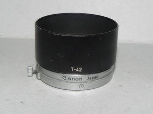 Canon T-42　レンズフード(中古品)